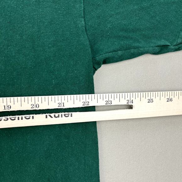 Vintage University Of San Diego T-Shirt Mens Large Green USD Toreros Outdoor 90s - Picture 9 of 11